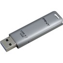 PNY 64GB Elite Steel Flash Drive USB3.1 Silver FD64GESTEEL31G-EF PNY 64GB Elite Steel Flash Drive USB3.1 Silver FD64GESTEEL31G-EF