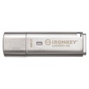 Kingston 64GB Ironkey Locker+50 USB3.2 Silver IKLP50/64GB