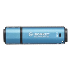 Kingston 64GB IronKey Vault Privacy 50 USB3.2 Blue IKVP50/64GB Kingston 64GB IronKey Vault Privacy 50 USB3.2 Blue IKVP50/64GB