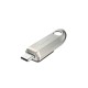 Sandisk 128GB Ultra Luxe USB3.2 Type-C Flash Drive Silver SDCZ75-128G-G46