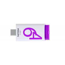 Philips 64GB USB 3.2 Type-C Magic Purpe FM64FD175B/00