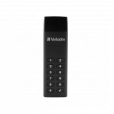 Verbatim 128GB Keypad Secure USB3.2 Black 49429 Verbatim 128GB Keypad Secure USB3.2 Black 49429