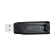 Verbatim 256GB V3 USB 3.2 Black/Grey 49168 Verbatim 256GB V3 USB 3.2 Black/Grey 49168