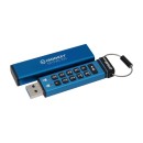 Kingston 256GB IronKey Keypad 200 USB3.2 Blue IKKP200/256GB
