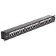 DeLock 24-port Patch Panel 1U Black 43295 DeLock 24-port Patch Panel 1U Black 43295