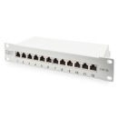 Digitus 12-port Patch Panel 1U Grey DN-91612S-EA-G