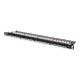 Digitus 24-port Patch Panel 0,5U Black DN-91624U-SL-SH Digitus 24-port Patch Panel 0,5U Black DN-91624U-SL-SH