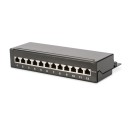 Digitus 12-port Patch Panel 1U Black DN-91612SD-EA