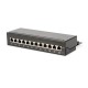 Digitus 12-port Patch Panel 1U Black DN-91612SD-EA Digitus 12-port Patch Panel 1U Black DN-91612SD-EA