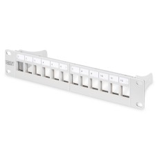 Digitus 12-port Patch Panel 1U Grey DN-91419 Digitus 12-port Patch Panel 1U Grey DN-91419