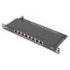 Digitus 8-port Patch Panel 0,5U Black DN-91608S-SL-EA Digitus 8-port Patch Panel 0,5U Black DN-91608S-SL-EA