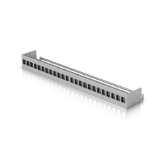 Ubiquiti 24-port Patch Panel 1U Grey UACC-RACK-PANEL-PATCH-BLANK-24