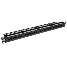 ACT 24-port Patch Panel 1U Black PP1011 ACT 24-port Patch Panel 1U Black PP1011
