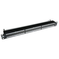 ACT 24-port Patchpanel 1U Black PP1020 ACT 24-port Patchpanel 1U Black PP1020