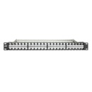 ACT 48-port Patch Panel 1U Black PP1031