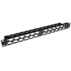 ACT 24-port Patch Panel 1U Black PP1033 ACT 24-port Patch Panel 1U Black PP1033