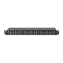 Lanberg 48-port Patch Panel 1U Black PPS5-1048-B Lanberg 48-port Patch Panel 1U Black PPS5-1048-B