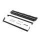 Lanberg 48-port Patch Panel 2U Black PPU6-2048-B Lanberg 48-port Patch Panel 2U Black PPU6-2048-B