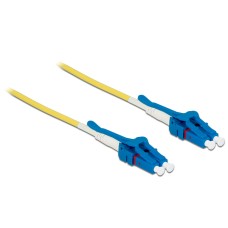 DeLock Cable Optical Fibre LC > LC Singlemode OS2 Uniboot 3m 85085 DeLock Cable Optical Fibre LC > LC Singlemode OS2 Uniboot 3m 85085