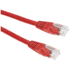 Roline CAT5e U-UTP Patch Cable 0,5m Red 21.15.0521