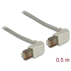 DeLock CAT5e S-FTP Patch Cable 0,5m Grey 83510 DeLock CAT5e S-FTP Patch Cable 0,5m Grey 83510