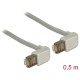 DeLock CAT5e S-FTP Patch Cable 0,5m Grey 83510 DeLock CAT5e S-FTP Patch Cable 0,5m Grey 83510