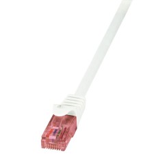 Logilink AWG24 Patch Cable Cat.6 U/UTP PrimeLine 5m White CQ2071U