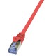 Logilink CAT6A S-FTP Patch Cable 2m Red CQ3054S Logilink CAT6A S-FTP Patch Cable 2m Red CQ3054S