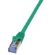 Logilink CAT6A S-FTP Patch Cable 5m Green CQ3075S Logilink CAT6A S-FTP Patch Cable 5m Green CQ3075S
