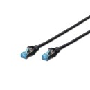 Digitus CAT5e SF-UTP Patch Cable 5m Black DK-1531-050/BL