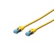 Digitus CAT5e SF-UTP Patch Cable 5m Yellow DK-1531-050/Y Digitus CAT5e SF-UTP Patch Cable 5m Yellow DK-1531-050/Y