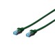 Digitus CAT5e SF-UTP Patch Cable 1m Green DK-1532-010/G Digitus CAT5e SF-UTP Patch Cable 1m Green DK-1532-010/G