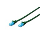 Digitus CAT5e U-UTP Patch Cable 2m Green DK-1511-020/G Digitus CAT5e U-UTP Patch Cable 2m Green DK-1511-020/G