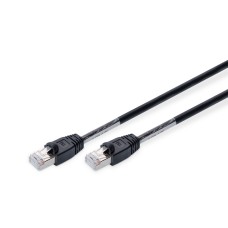 Digitus CAT6 S-FTP Patch Cable 1m Black DK-1644-010/BL-OD