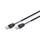 Digitus CAT6 S-FTP Patch Cable 1m Black DK-1644-010/BL-OD Digitus CAT6 S-FTP Patch Cable 1m Black DK-1644-010/BL-OD