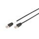 Digitus CAT6 S-FTP Patch Cable 3m Black DK-1644-030/BL-OD Digitus CAT6 S-FTP Patch Cable 3m Black DK-1644-030/BL-OD