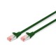 Digitus CAT6 S-FTP Patch Cable 0,5m Green DK-1644-005/G Digitus CAT6 S-FTP Patch Cable 0,5m Green DK-1644-005/G