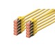 Digitus CAT6 S-FTP Patch Cable 0,5m Yellow (10db) DK-1644-005-Y-10 Digitus CAT6 S-FTP Patch Cable 0,5m Yellow (10db) DK-1644-005-Y-10