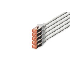 Digitus CAT6 S-FTP Patch Cable 7m Grey (5db) DK-1644-070-5 Digitus CAT6 S-FTP Patch Cable 7m Grey (5db) DK-1644-070-5