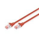 Digitus CAT6 S-FTP Patch Cable 10m Red DK-1644-100/R Digitus CAT6 S-FTP Patch Cable 10m Red DK-1644-100/R