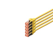 Digitus CAT6 S-FTP Patch Cable 10m Yellow (5db) DK-1644-100-Y-5 Digitus CAT6 S-FTP Patch Cable 10m Yellow (5db) DK-1644-100-Y-5