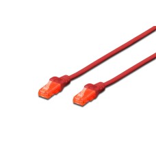 Digitus CAT6 U-UTP Patch Cable 0,25m Red DK-1617-0025/R