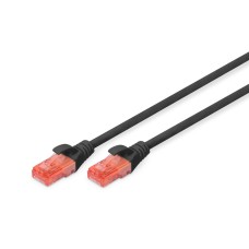 Digitus CAT6 U-UTP Patch Cable 1m Black DK-1617-010/BL Digitus CAT6 U-UTP Patch Cable 1m Black DK-1617-010/BL