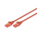 Digitus CAT6 U-UTP Patch Cable 1m Red DK-1617-010/R Digitus CAT6 U-UTP Patch Cable 1m Red DK-1617-010/R