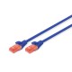 Digitus CAT6 U-UTP Patch Cable 3m Blue DK-1617-030/B Digitus CAT6 U-UTP Patch Cable 3m Blue DK-1617-030/B