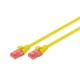 Digitus CAT6 U-UTP Patch Cable 3m Yellow DK-1617-030/Y Digitus CAT6 U-UTP Patch Cable 3m Yellow DK-1617-030/Y