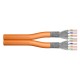 Digitus CAT7 S-FTP Installation Cable 100m Orange DK-1743-VH-D-1 Digitus CAT7 S-FTP Installation Cable 100m Orange DK-1743-VH-D-1