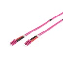 Digitus DK-2533-02-4 száloptikás kábel 2 M LC OM4 Violet DK-2533-02-4