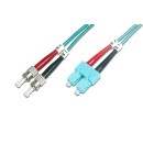 Digitus DK-2512-02/3 száloptikás kábel 2 M ST SC I-VH OM3 Blue DK-2512-02/3