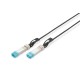Digitus DN-81222-02 száloptikás kábel 2 M SFP+ Black DN-81222-02 Digitus DN-81222-02 száloptikás kábel 2 M SFP+ Black DN-81222-02